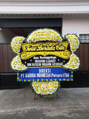 Papan Bunga Duka di Ngkaring Karing