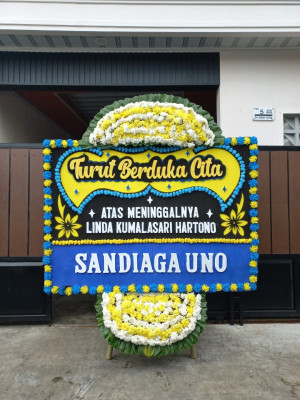 Papan Bunga Duka di Ngkaring Karing